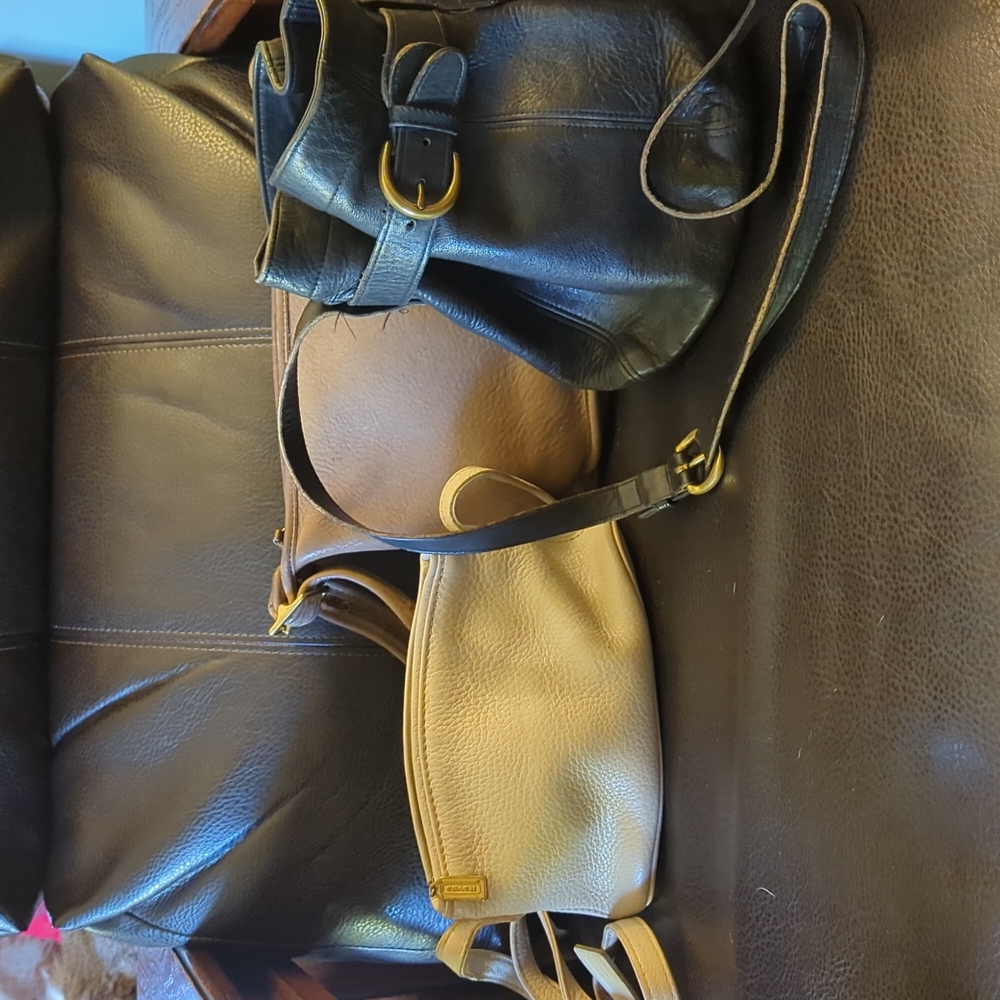 3 PC Lot Vintage Coach Bags